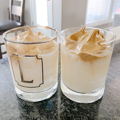 Get Tipsy on a Dalgono (Whipped Coffee) White Russian Cocktail!