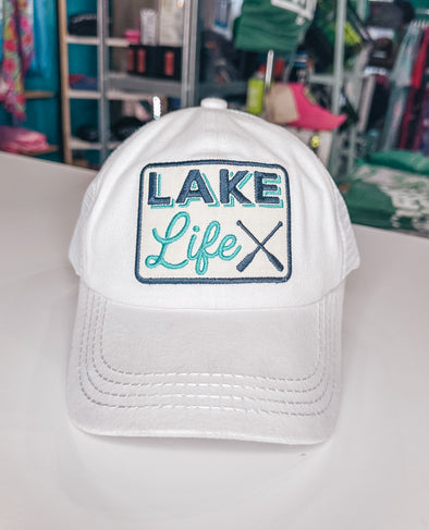 Lake Life C.C Ponytail Criss Cross Hat