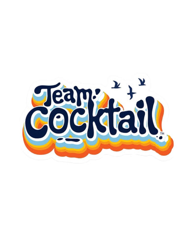 Team Cocktail RETRO Sticker