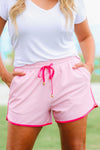 Think Pink Solid Shorts