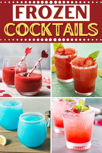 3 Frozen Summer Cocktails