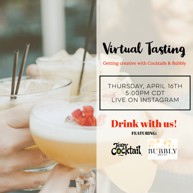 Turning Cocktails into Bubbly Cocktails