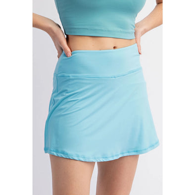 Butter Soft Skort - Rain Drop