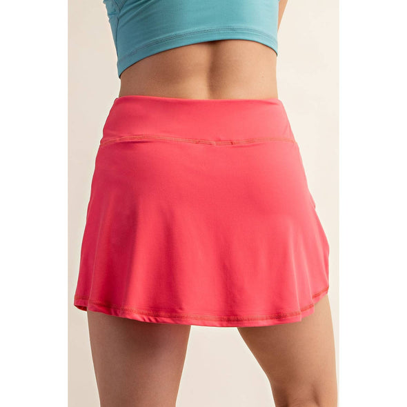 Butter Soft Skort Flamingo Pink