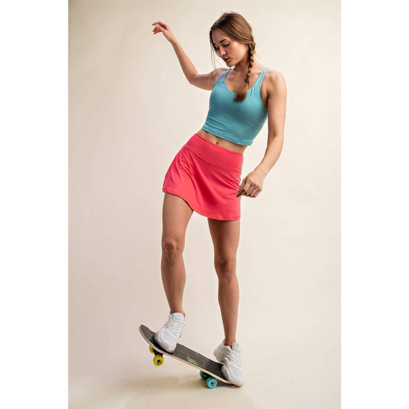 Butter Soft Skort Flamingo Pink