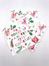 Christmas Napkins | Merry Little Cocktail - Foil - 20ct