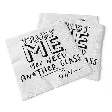 Trust Me | Beverage Napkins