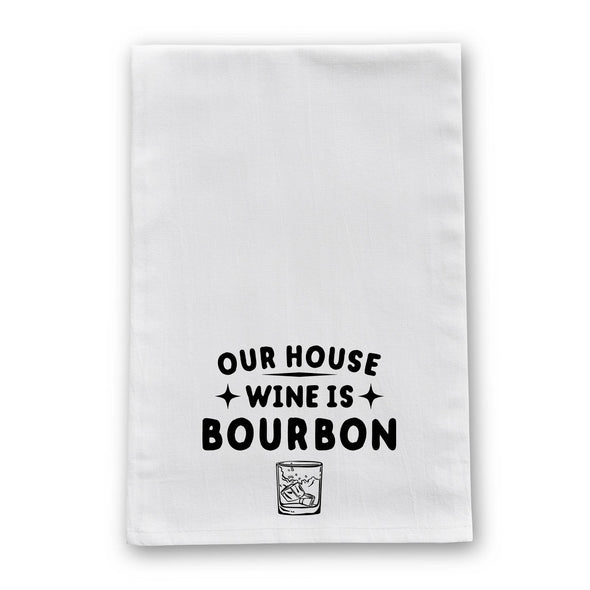 House Bourbon Tea Towel