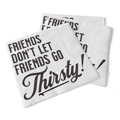 Friends Don't Let Friends | Beverage Napkins