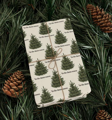 Tis the Damn Season Wrapping Paper