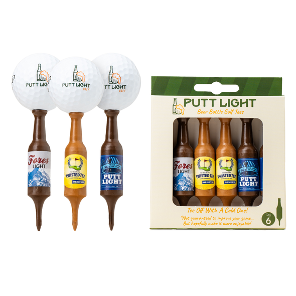 Beer Bottle Golf Tees - Variety Pack #1