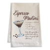 Espresso Martini Recipe - Watercolor Kitchen Towels