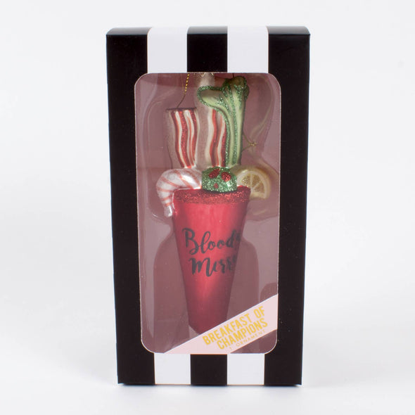 Bloody "Merry" Boxed Ornament