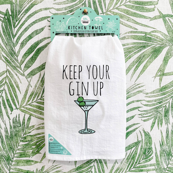 Keep Your Gin Up - Kitchen Towel