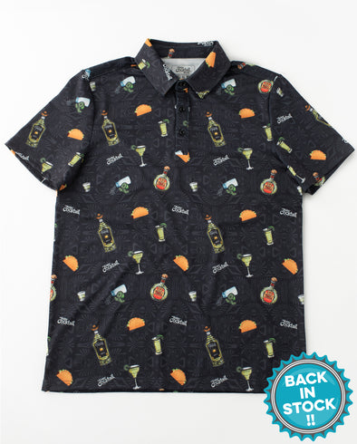 Tacos & Tequila Mens Polo