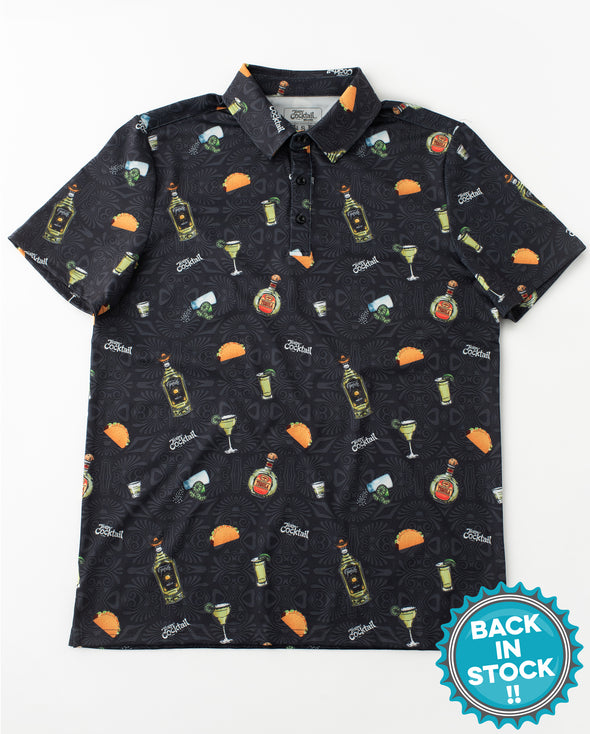Tacos & Tequila Mens Polo