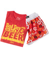 Bad Day to be a Beer Red Unisex Blended T-Shirt