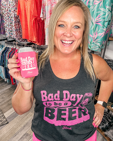 Bad Day to be a Beer Ladies Triblend Tank