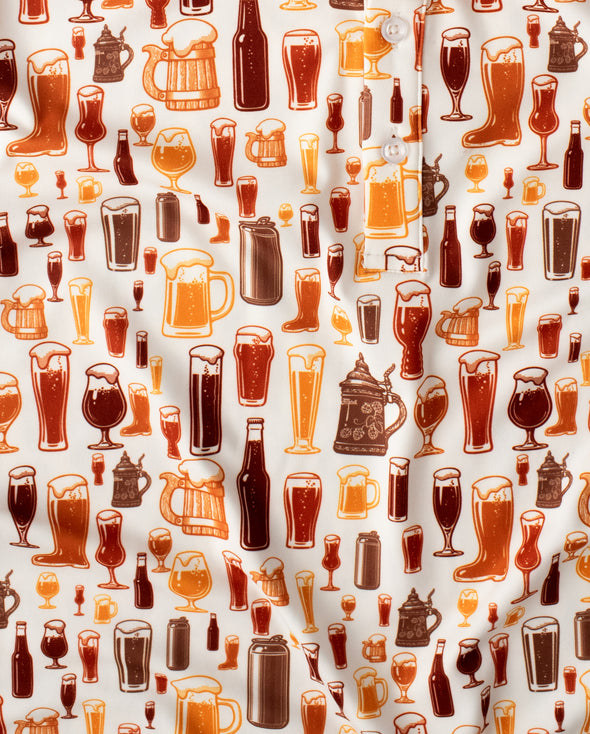 Beer Scatter Mens Polo