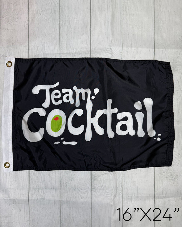 Team Cocktail Flag - 16"x24"