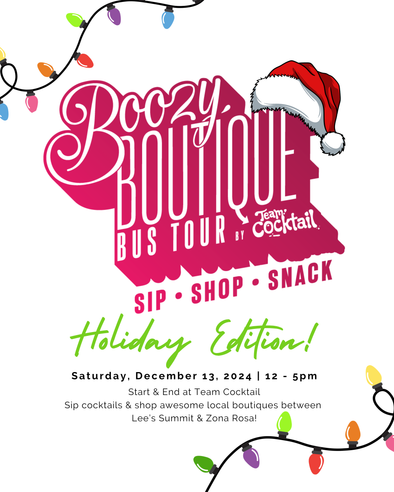 Boozy Boutique Bus Tour - December 13, 2025