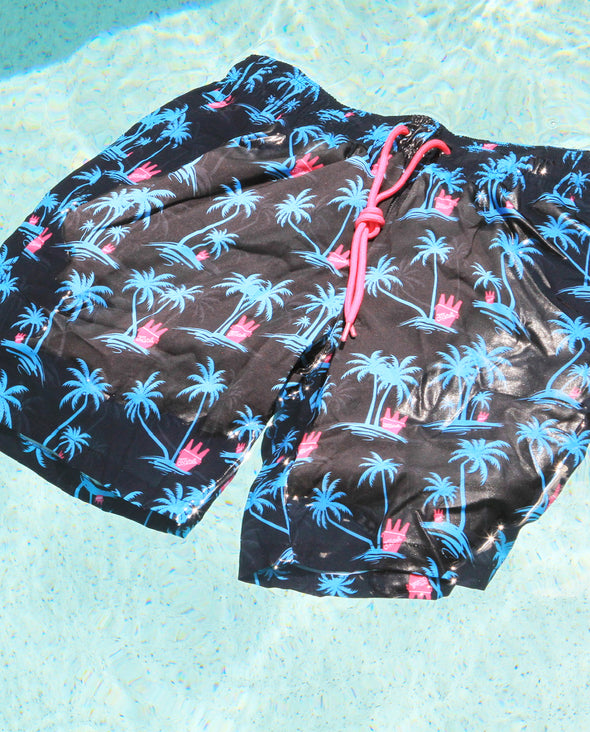 Tropical Buckets Hybrid Swim Shorts