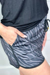 Fearless Tiger Drawstring Shorts