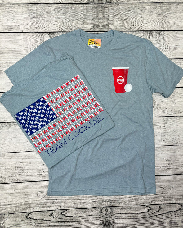 Drinking Flag Unisex Tee