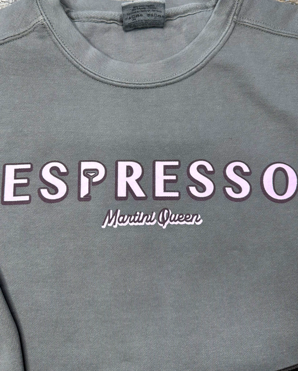 Espresso Martini Queen Crewneck Sweatshirt