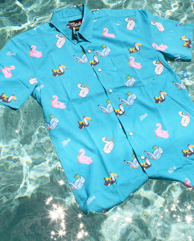 Floaties Unisex Button Up