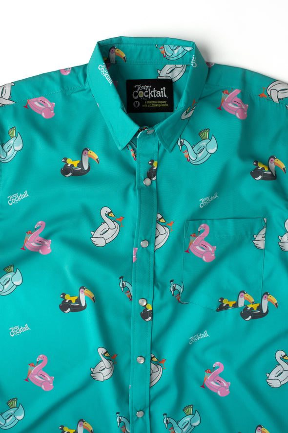 Floaties Unisex Button Up