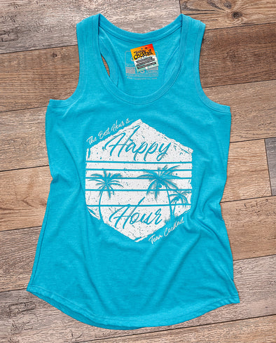 The Best Hour Ladies Triblend Tank