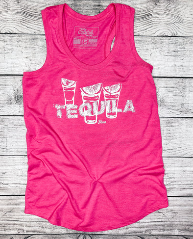 Tequila Haze Ladies Triblend Tank