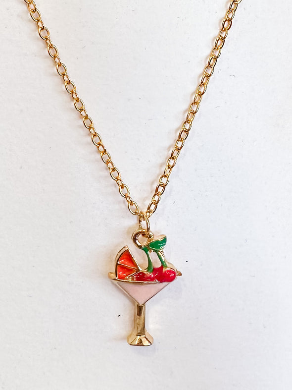 Martini Necklace