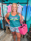 In the Tropics Drawstring Shorts