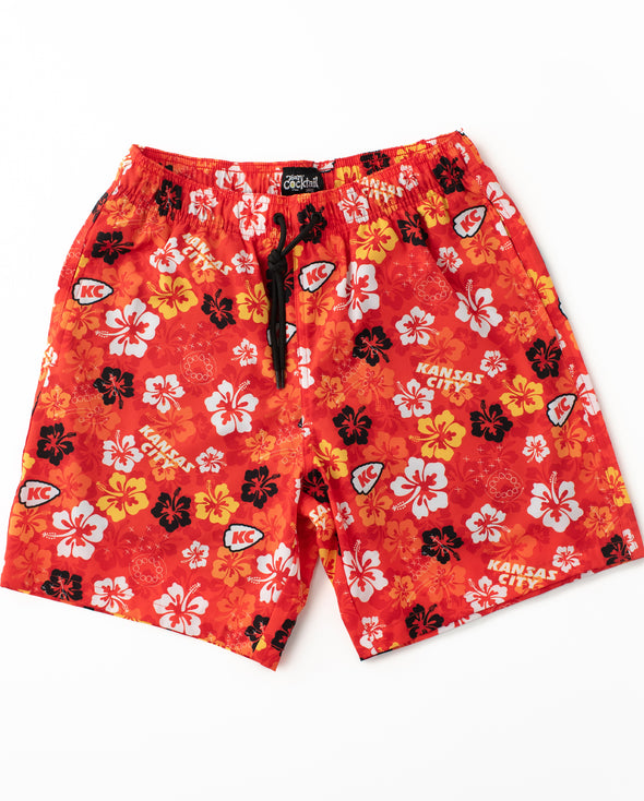 Tropical Kansas City Hybrid Swim Shorts