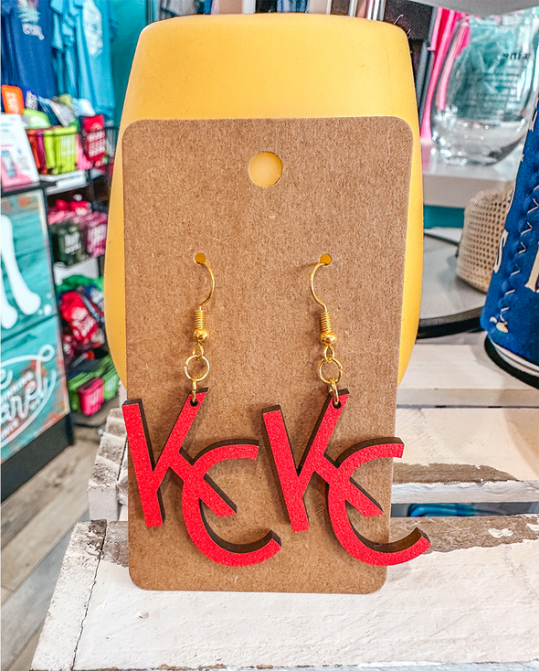 KC Wood Earrings
