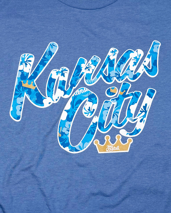 KC Royal Floral Unisex Triblend Tee