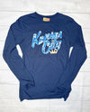 KC Royal Floral Unisex Longsleeve Tee