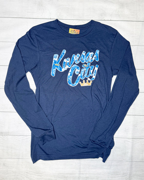 KC Royal Floral Unisex Longsleeve Tee