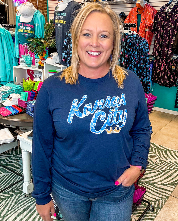 KC Royal Floral Unisex Longsleeve Tee