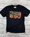 Kansas City Retro Unisex Tee (Black)