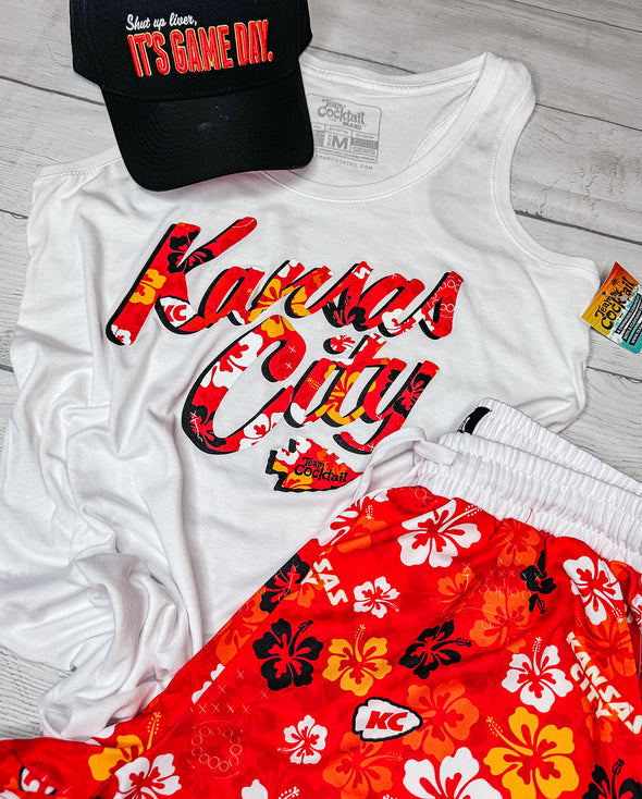 Tropical Kansas City Ladies Shorts