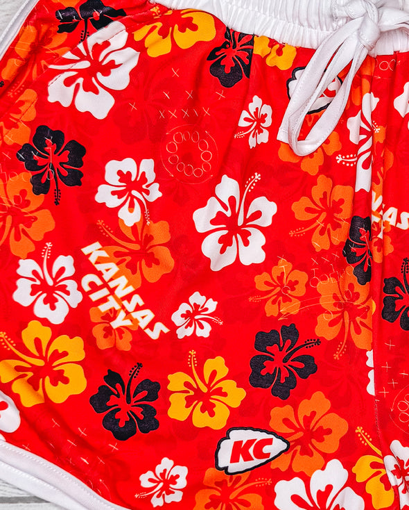 Tropical Kansas City Ladies Shorts