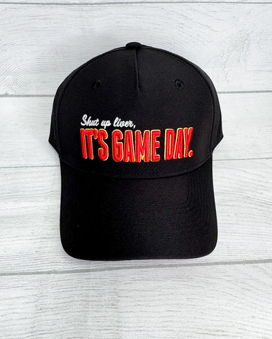 Shut Up Liver, It's Game Day Performance Hat (Black)