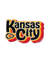 Kansas City RETRO Sticker