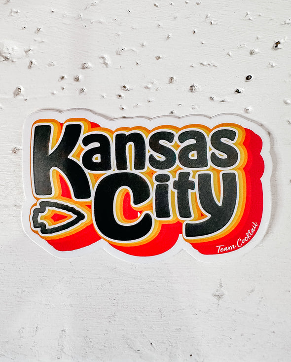 Kansas City RETRO Sticker