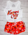 Tropical Kansas City Ladies Shorts