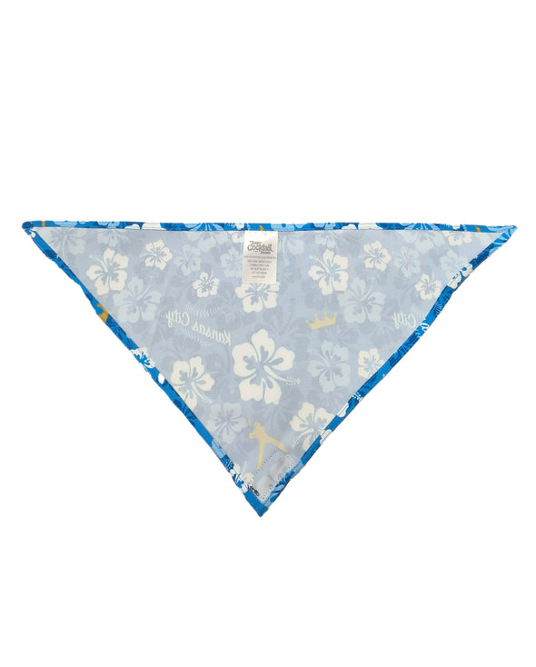 KC Royals Floral Dog Bandana