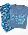 KC Royal Floral Text Unisex Triblend Tee